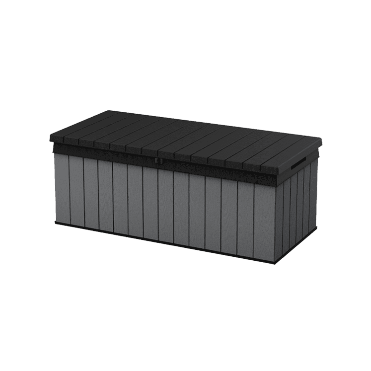 Keter Darwin 380L Plastic Storage Box – Grey