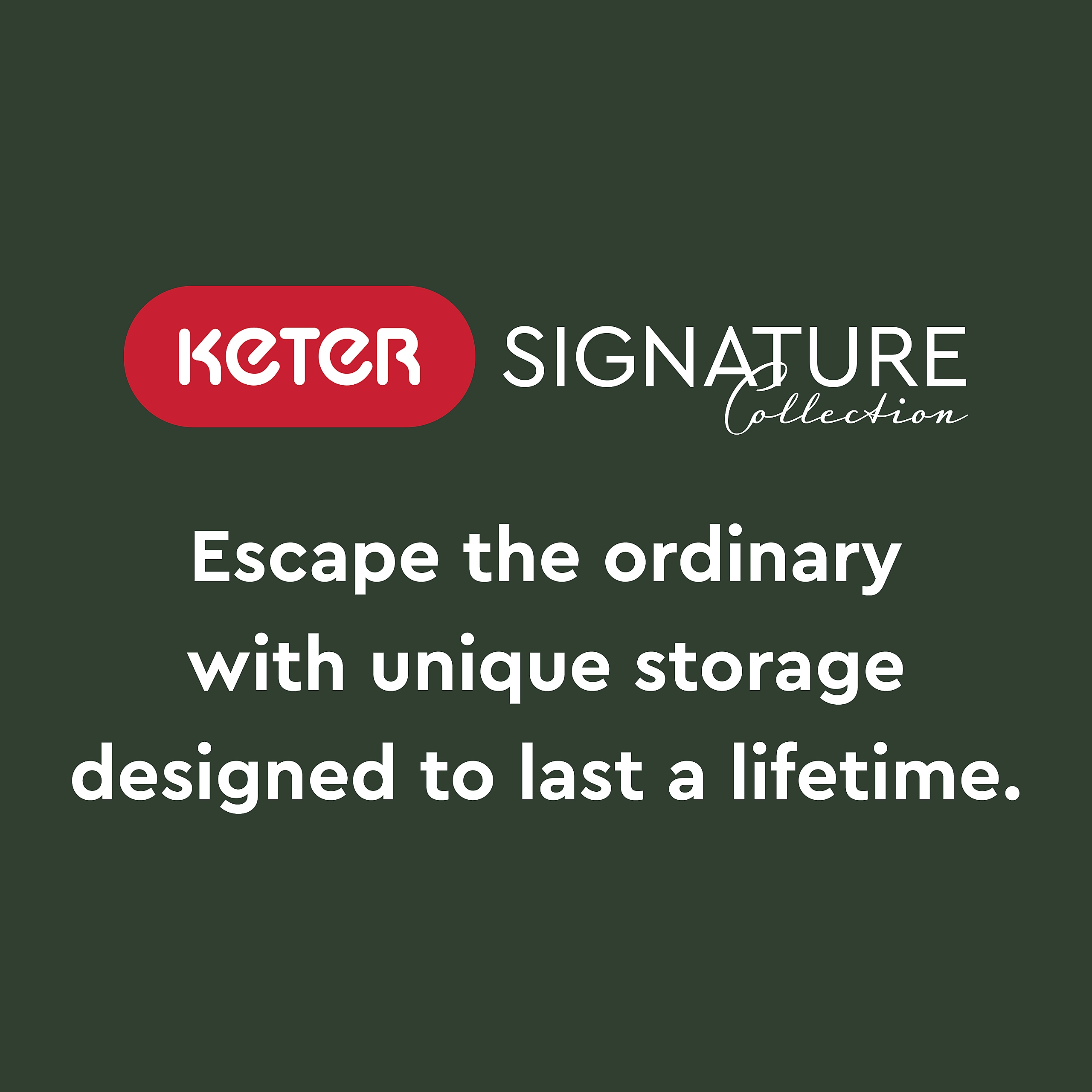 Keter Signature Decocoat Walnut 2020L Pent Garden storage 6x3 ft 1325mm 1905mm - Image 6
